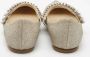 Jimmy Choo Pre-owned Fabric flats Gray Dames - Thumbnail 5