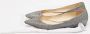 Jimmy Choo Pre-owned Fabric flats Gray Dames - Thumbnail 7