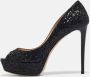 Jimmy Choo Pre-owned Fabric heels Black Dames - Thumbnail 2