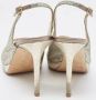 Jimmy Choo Pre-owned Fabric heels Gray Dames - Thumbnail 5