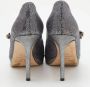 Jimmy Choo Pre-owned Fabric heels Gray Dames - Thumbnail 5