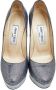 Jimmy Choo Pre-owned Fabric heels Gray Dames - Thumbnail 2