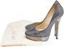 Jimmy Choo Pre-owned Fabric heels Gray Dames - Thumbnail 7