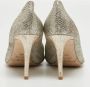 Jimmy Choo Pre-owned Fabric heels Gray Dames - Thumbnail 5