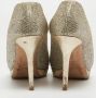 Jimmy Choo Pre-owned Fabric heels Gray Dames - Thumbnail 5