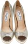 Jimmy Choo Pre-owned Fabric heels Gray Dames - Thumbnail 2