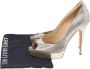 Jimmy Choo Pre-owned Fabric heels Gray Dames - Thumbnail 7