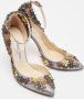 Jimmy Choo Pre-owned Fabric heels Gray Dames - Thumbnail 4