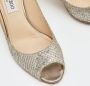 Jimmy Choo Pre-owned Fabric heels Gray Dames - Thumbnail 7