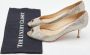 Jimmy Choo Pre-owned Fabric heels Gray Dames - Thumbnail 9