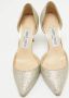 Jimmy Choo Pre-owned Fabric heels Gray Dames - Thumbnail 3