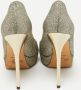 Jimmy Choo Pre-owned Fabric heels Gray Dames - Thumbnail 4