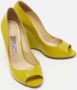 Jimmy Choo Pre-owned Fabric heels Green Dames - Thumbnail 2