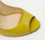 Jimmy Choo Pre-owned Fabric heels Green Dames - Thumbnail 5