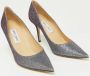 Jimmy Choo Pre-owned Fabric heels Purple Dames - Thumbnail 4