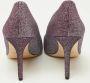 Jimmy Choo Pre-owned Fabric heels Purple Dames - Thumbnail 5