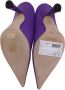 Jimmy Choo Pre-owned Fabric heels Purple Dames - Thumbnail 4