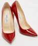 Jimmy Choo Pre-owned Fabric heels Red Dames - Thumbnail 2