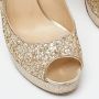 Jimmy Choo Pre-owned Fabric heels Yellow Dames - Thumbnail 7