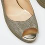 Jimmy Choo Pre-owned Fabric heels Yellow Dames - Thumbnail 7