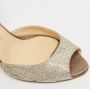 Jimmy Choo Pre-owned Fabric heels Yellow Dames - Thumbnail 7