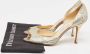 Jimmy Choo Pre-owned Fabric heels Yellow Dames - Thumbnail 9