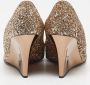 Jimmy Choo Pre-owned Fabric heels Yellow Dames - Thumbnail 5