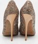 Jimmy Choo Pre-owned Fabric heels Yellow Dames - Thumbnail 4