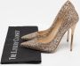 Jimmy Choo Pre-owned Fabric heels Yellow Dames - Thumbnail 8