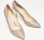 Jimmy Choo Pre-owned Fabric heels Yellow Dames - Thumbnail 2