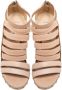 Jimmy Choo Pre-owned Fabric sandals Beige Dames - Thumbnail 2