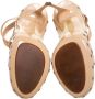 Jimmy Choo Pre-owned Fabric sandals Beige Dames - Thumbnail 5