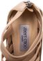 Jimmy Choo Pre-owned Fabric sandals Beige Dames - Thumbnail 6