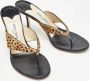 Jimmy Choo Pre-owned Fabric sandals Beige Dames - Thumbnail 4