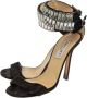 Jimmy Choo Pre-owned Fabric sandals Black Dames - Thumbnail 3