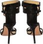 Jimmy Choo Pre-owned Fabric sandals Black Dames - Thumbnail 4