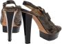 Jimmy Choo Pre-owned Fabric sandals Black Dames - Thumbnail 4