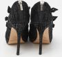 Jimmy Choo Pre-owned Fabric sandals Black Dames - Thumbnail 5