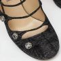 Jimmy Choo Pre-owned Fabric sandals Black Dames - Thumbnail 8