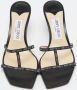 Jimmy Choo Pre-owned Fabric sandals Black Dames - Thumbnail 3