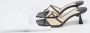 Jimmy Choo Pre-owned Fabric sandals Black Dames - Thumbnail 9