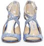 Jimmy Choo Pre-owned Fabric sandals Blue Dames - Thumbnail 3