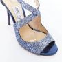 Jimmy Choo Pre-owned Fabric sandals Blue Dames - Thumbnail 7