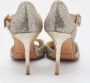 Jimmy Choo Pre-owned Fabric sandals Gray Dames - Thumbnail 5