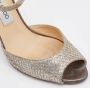 Jimmy Choo Pre-owned Fabric sandals Gray Dames - Thumbnail 7