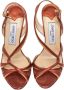 Jimmy Choo Pre-owned Fabric sandals Gray Dames - Thumbnail 2