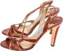 Jimmy Choo Pre-owned Fabric sandals Gray Dames - Thumbnail 3