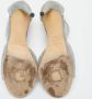 Jimmy Choo Pre-owned Fabric sandals Gray Dames - Thumbnail 6