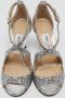 Jimmy Choo Pre-owned Fabric sandals Gray Dames - Thumbnail 3