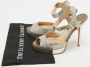 Jimmy Choo Pre-owned Fabric sandals Gray Dames - Thumbnail 9